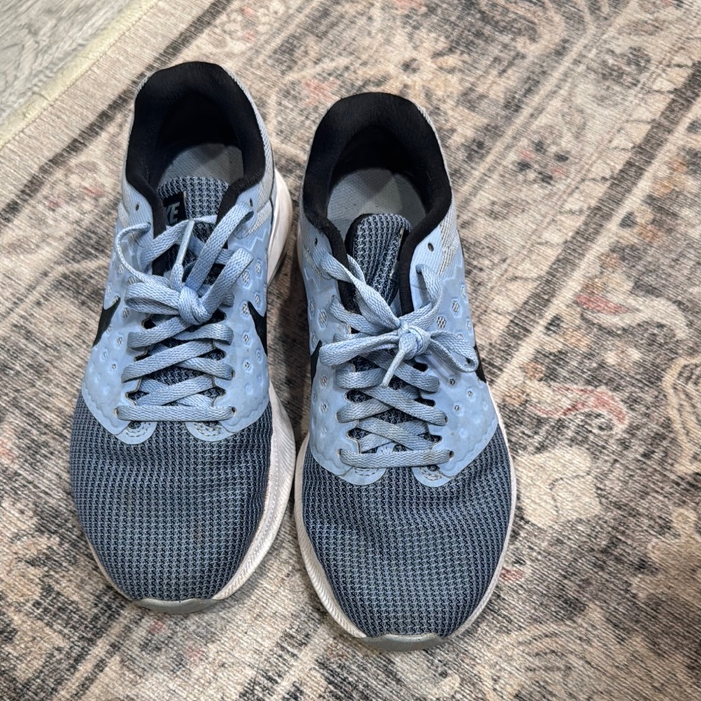 Nike Blue and Black Running Shoes